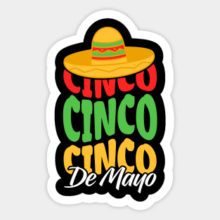 Cinco de Mayo Sticker